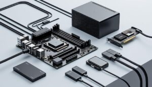 découvrez les composants essentiels d'un ordinateur et leur rôle dans le fonctionnement de votre machine. de l'unité centrale à la mémoire vive, apprenez comment chaque élément contribue à la performance globale de votre ordinateur.